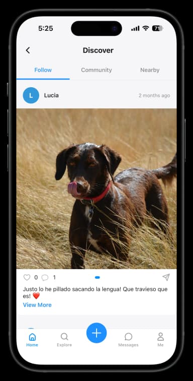 Colitas App Interface
